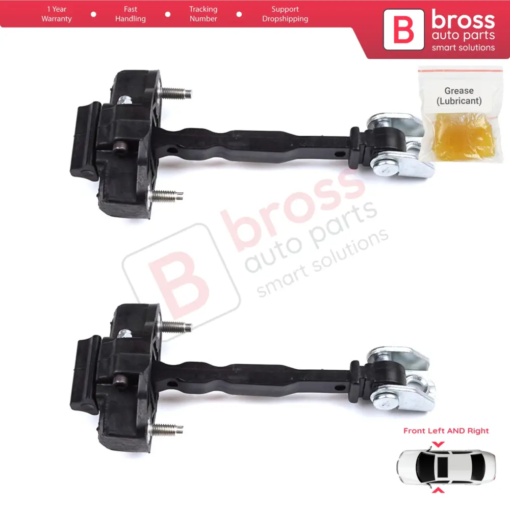 Cerniera Fermo Porta Anteriore 2 Pezzi per Peugeot 308 MK3 408 Crossover DS4