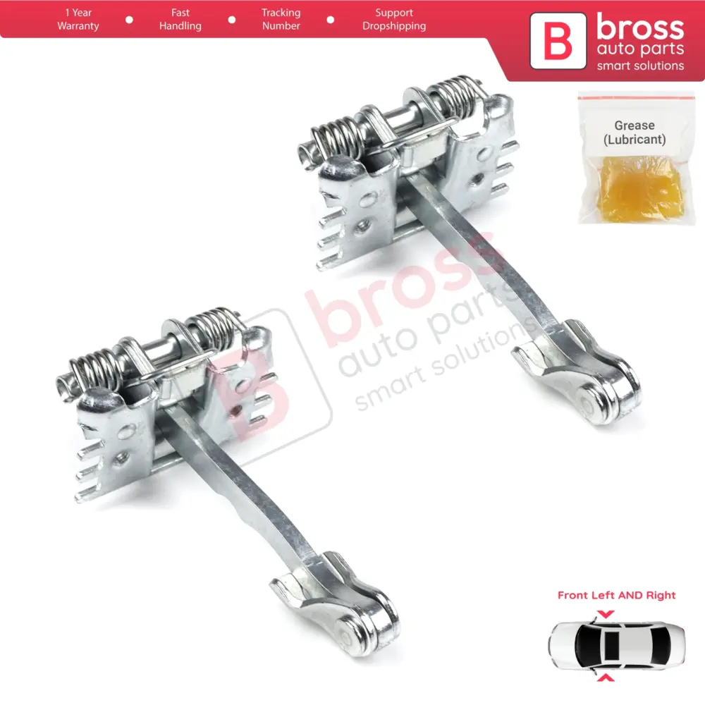 Cerniera Fermo Porta Anteriore 2 Pezzi per Renault Laguna MK2 Twingo MK2 Wind