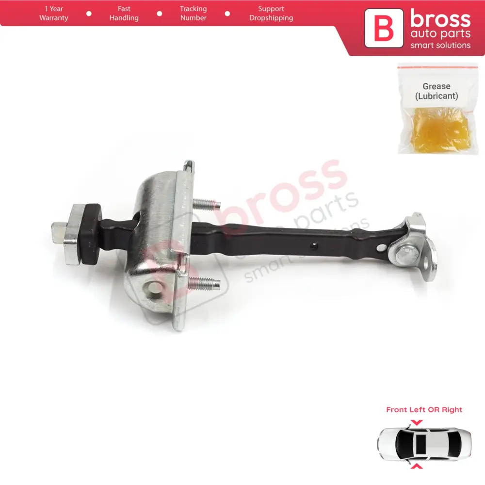 Cerniera Fermo Porta Anteriore Limitatore per Jaguar S-Type X200 1999-2008