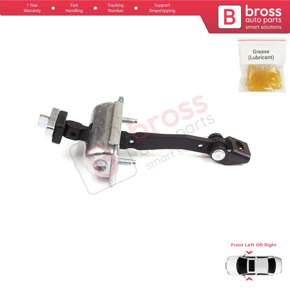 Cerniera Fermo Porta Anteriore Sinistro per Opel Corsa D e 3 Porte 2006-2019