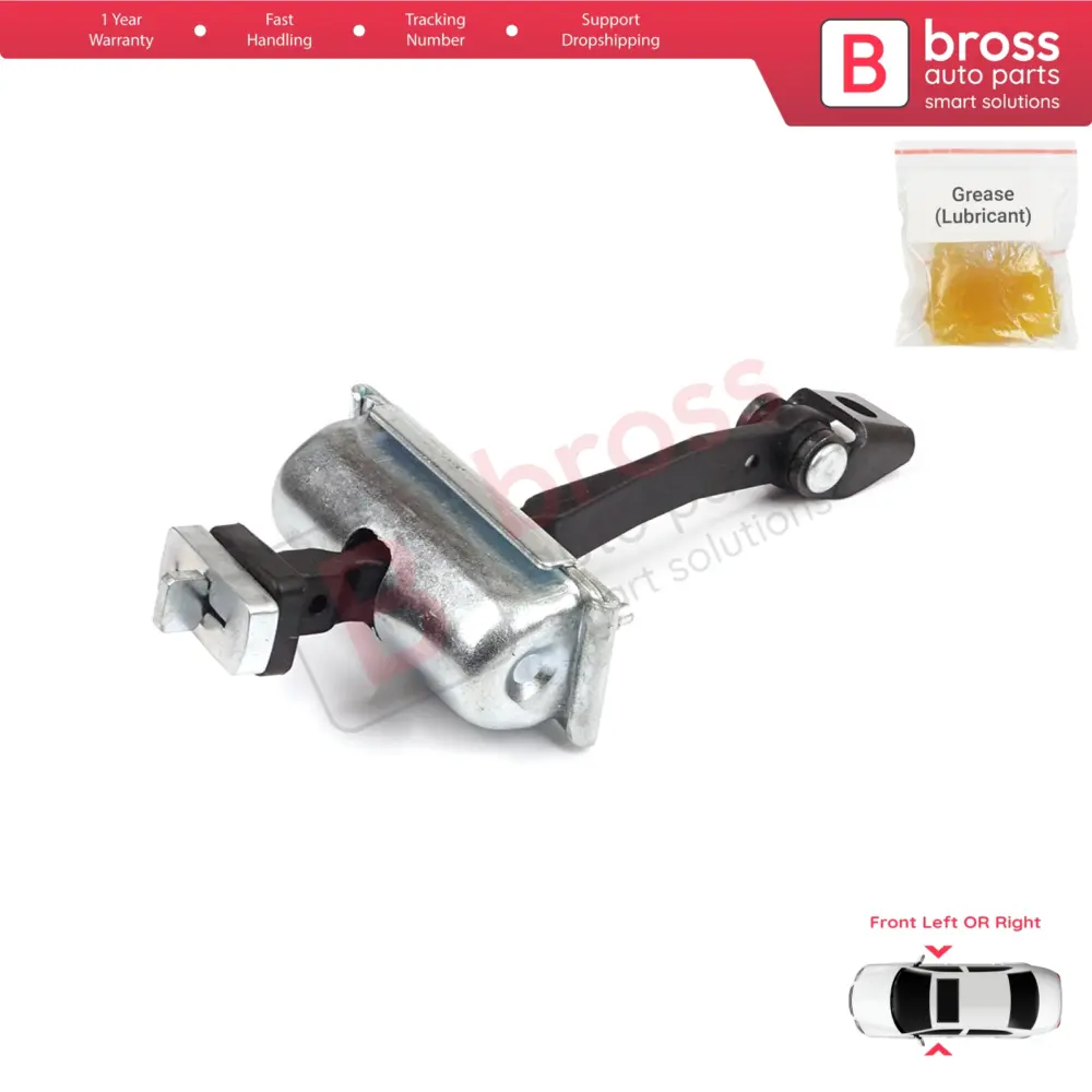 Cerniera Fermo Porta Anteriore Sinistro per Opel Corsa D e 3 Porte 2006-2019