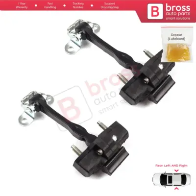 Cerniera Fermo Porta Posteriore 2 Pezzi per Alfa Romeo 159 939 2004-2011