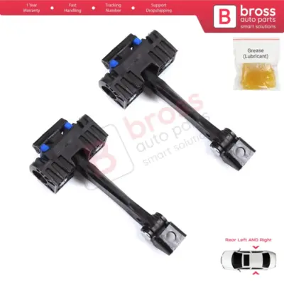 Cerniera Fermo Porta Posteriore 2 Pezzi per BMW Serie 3 E90 E91 2004-2012