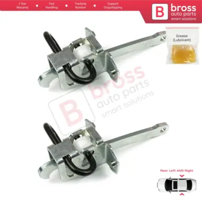 Cerniera Fermo Porta Posteriore 2 Pezzi per BMW Serie 5 E39 1995-2004 4/5 Porte