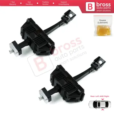 Cerniera Fermo Porta Posteriore 2 Pezzi per BMW Serie 5 E60 E61 2001-2010