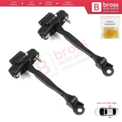 Cerniera Fermo Porta Posteriore 2 Pezzi per Citroën C3 Aircross MK2 A88