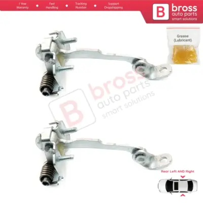 Cerniera Fermo Porta Posteriore 2 Pezzi per Citroën C3 MK1 MK2 2002-2016