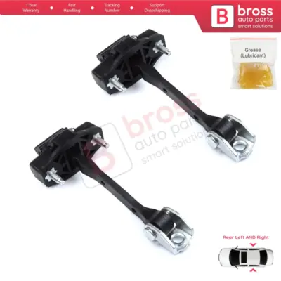 Cerniera Fermo Porta Posteriore 2 Pezzi per Citroën C4 Cactus 2014-on