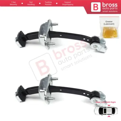 Cerniera Fermo Porta Posteriore 2 Pezzi per Citroën C4 MK1 Picasso 2004-2011