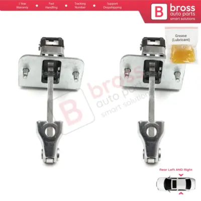 Cerniera Fermo Porta Posteriore 2 Pezzi per Citroën C4 MK2 Nc 2010-2020 DS4 MK1