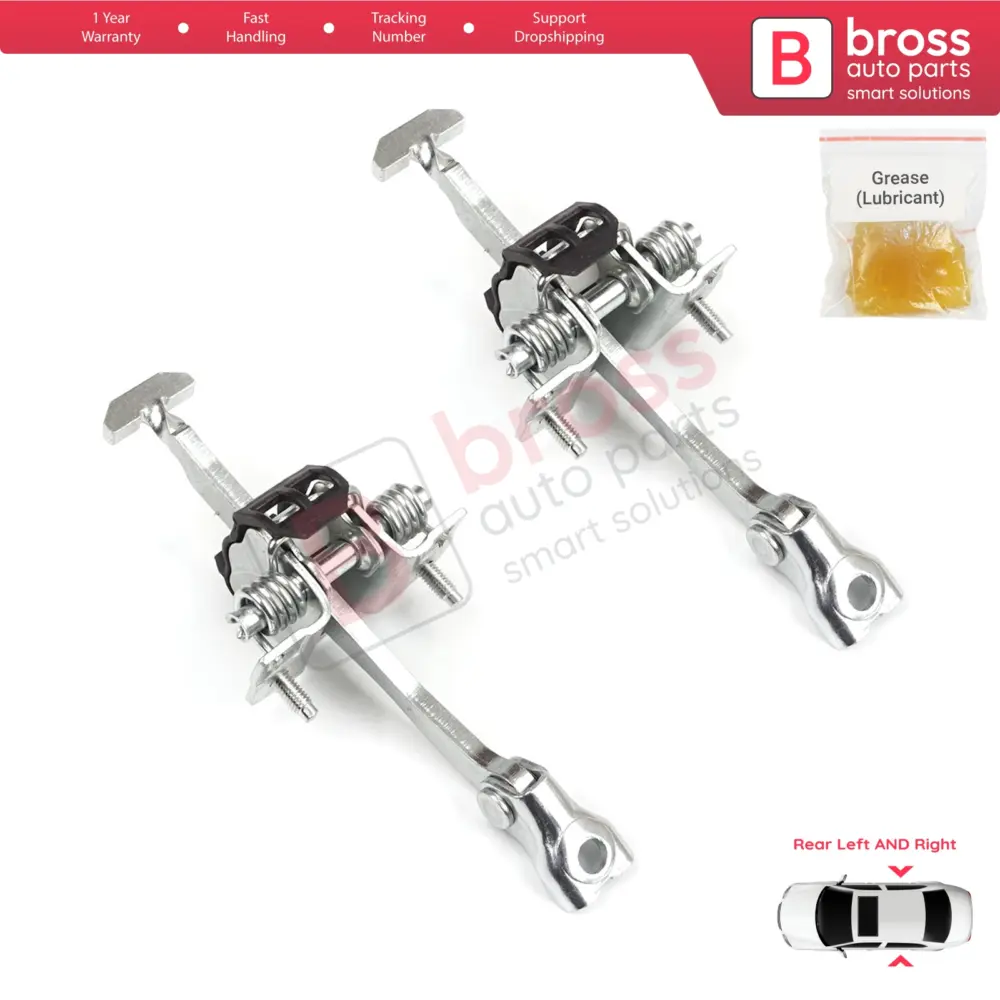 Cerniera Fermo Porta Posteriore 2 Pezzi per Citroën C4 Picasso MK1 Grand