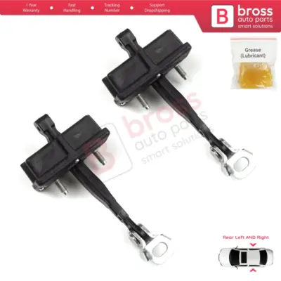 Cerniera Fermo Porta Posteriore 2 Pezzi per Fiat Panda MK4 312 319 2011-2023