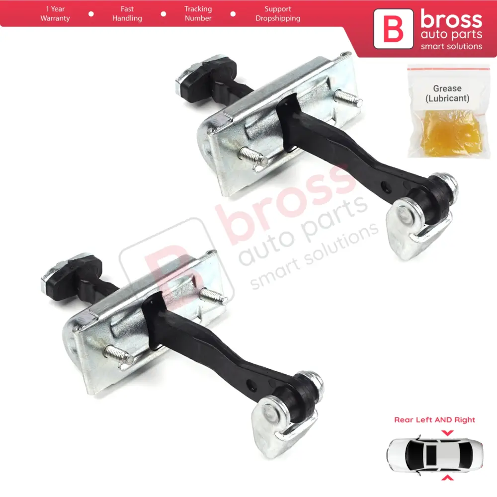 Cerniera Fermo Porta Posteriore 2 Pezzi per Ford Focus MK2 C-max MK1 Kuga MK1