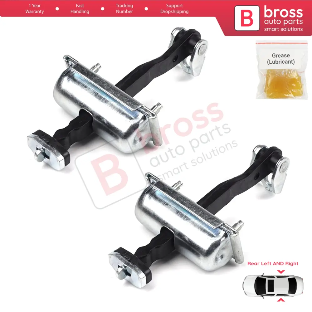 Cerniera Fermo Porta Posteriore 2 Pezzi per Ford Focus MK2 C-max MK1 Kuga MK1