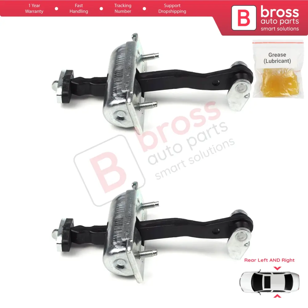 Cerniera Fermo Porta Posteriore 2 Pezzi per Ford Focus MK2 C-max MK1 Kuga MK1
