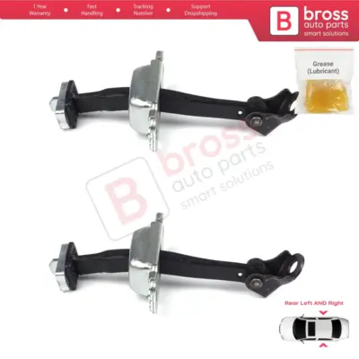 Cerniera Fermo Porta Posteriore 2 Pezzi per Hyundai I30 MK1 Fd 2006-2012