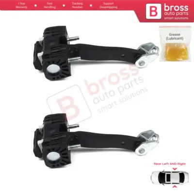 Cerniera Fermo Porta Posteriore 2 Pezzi per Opel Astra H MK5