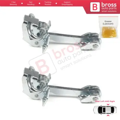 Cerniera Fermo Porta Posteriore 2 Pezzi per Opel Corsa C X01 2000-2009