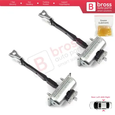 Cerniera Fermo Porta Posteriore 2 Pezzi per Opel Zafira Tourer C P12 2011-2019