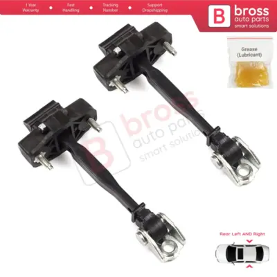 Cerniera Fermo Porta Posteriore 2 Pezzi per Peugeot 2008 MK2 e Opel Mokka B