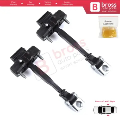 Cerniera Fermo Porta Posteriore 2 Pezzi per Peugeot 208 E-208 Opel Corsa F