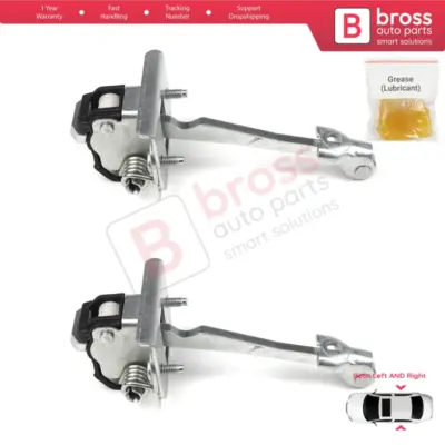 Cerniera Fermo Porta Posteriore 2 Pezzi per Peugeot 308 MK1 2007-2013
