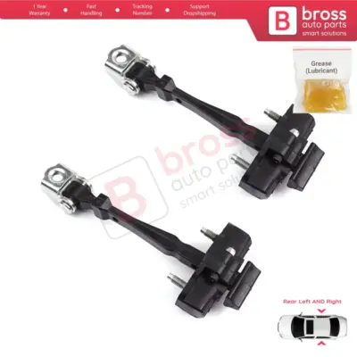 Cerniera Fermo Porta Posteriore 2 Pezzi per Renault Captur MK1 J87 2013-2019