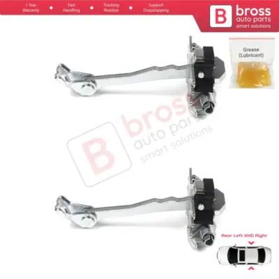 Cerniera Fermo Porta Posteriore 2 Pezzi per Renault Fluence Megane MK3 4/5 Porte