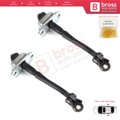 Cerniera Fermo Porta Posteriore 2 Pezzi per Renault Megane MK4 2015-on 4/5 Porte