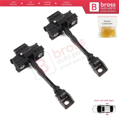 Cerniera Fermo Porta Posteriore 2 Pezzi per VW Polo MK5 6R 6C 2009-2022