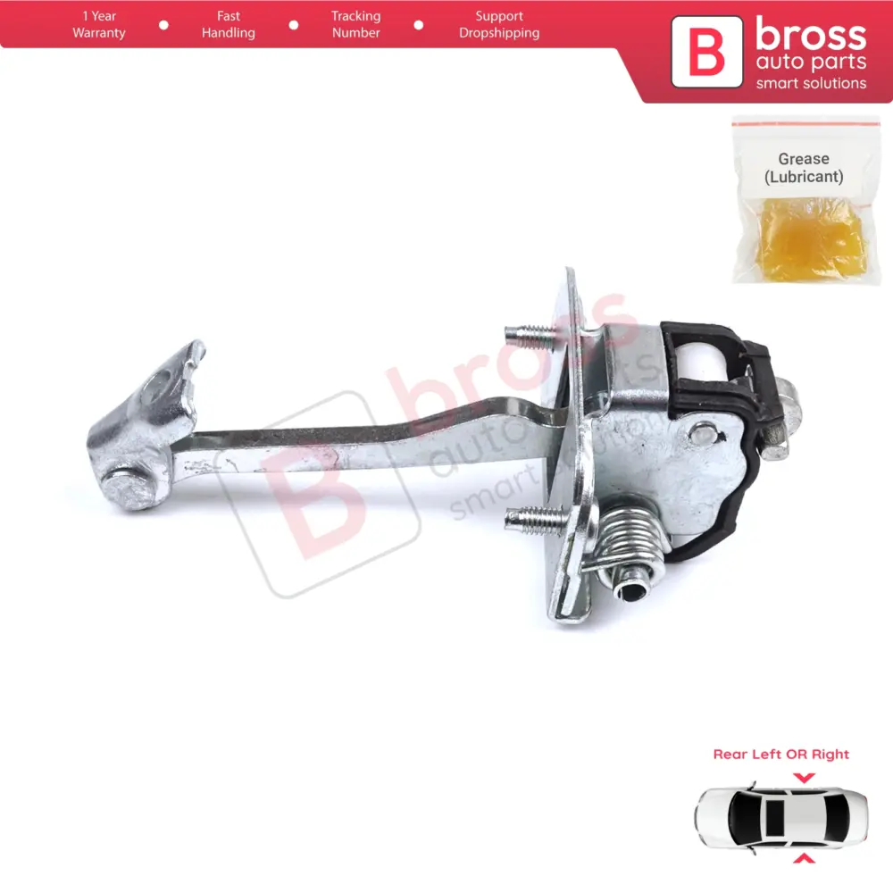 Cerniera Fermo Porta Posteriore per Citroën C4 MK2 Nc 2010-2020 DS4 MK1 Nx