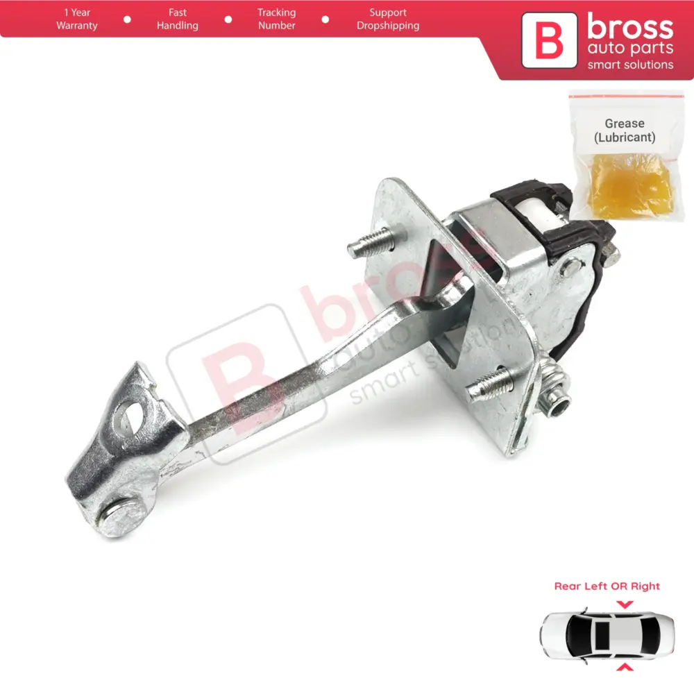 Cerniera Fermo Porta Posteriore per Citroën C4 MK2 Nc 2010-2020 DS4 MK1 Nx