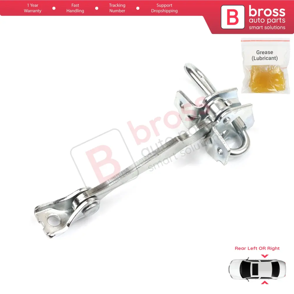Cerniera Fermo Porta Posteriore Sinistro per Fiat Panda MK2 169 2003-2012