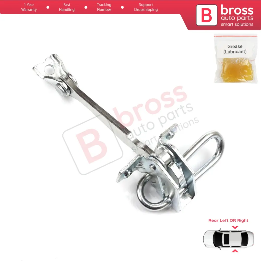 Cerniera Fermo Porta Posteriore Sinistro per Fiat Panda MK2 169 2003-2012