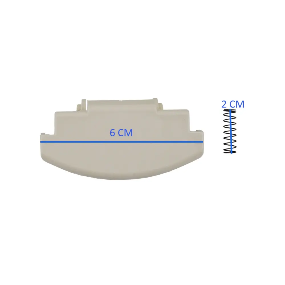 Chiusura Bracciolo Beige per Volkswagen T5, Golf 4, Passat (541475371)