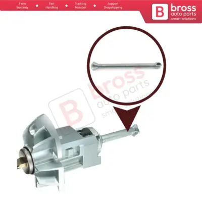 Cilindretto Serratura Porta Anteriore 77,80 mm per BMW Serie 7 E65 E66