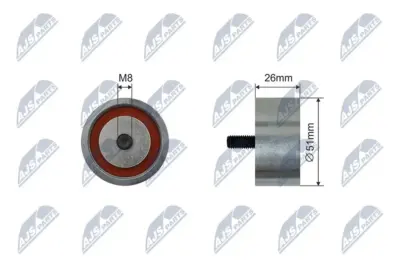 Cinghia Poly-v Tendicinghia per Mitsubishi Carisma 1.9td 1997-2000 Citroen C5