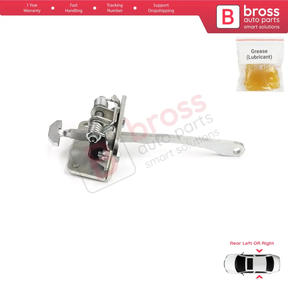 Cintura Fermaporta Posteriore per Audi A2 8Z0 2000-2005