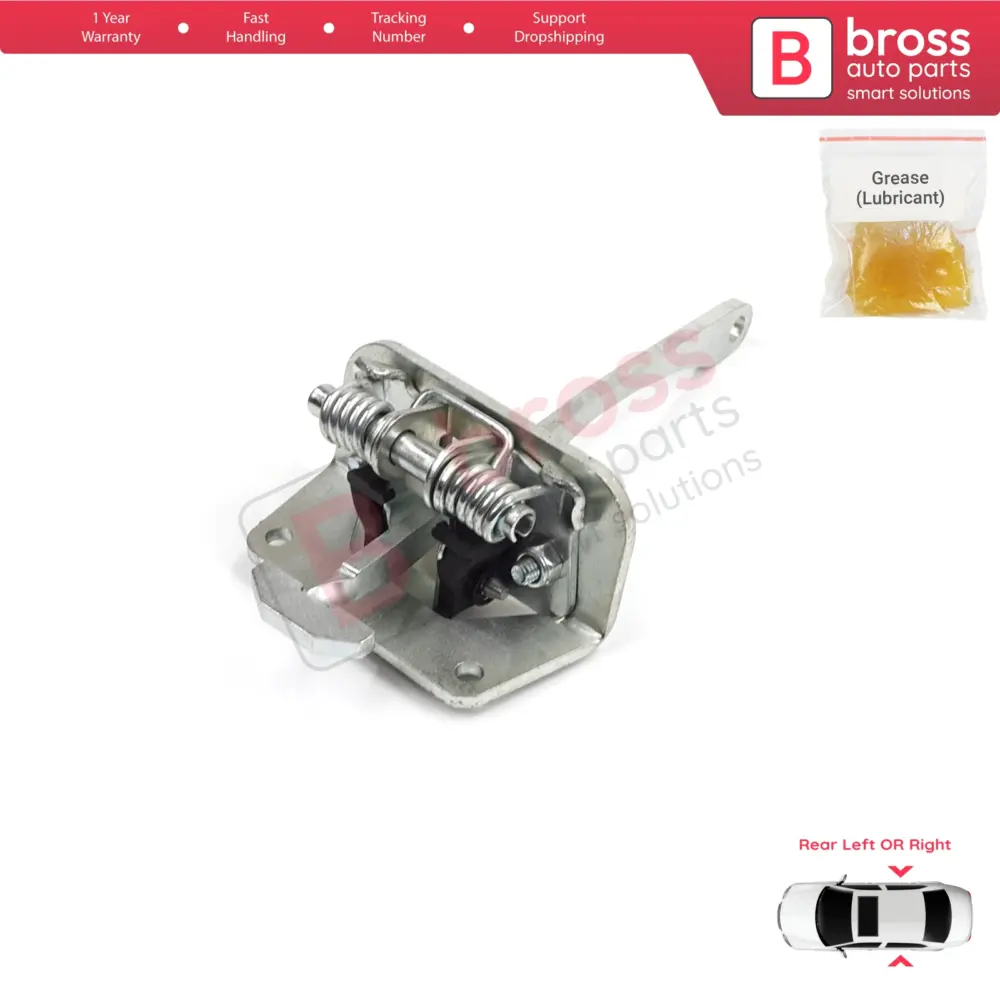 Cintura Fermaporta Posteriore per Audi A2 8Z0 2000-2005