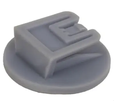 Clip adesiva grigia supporto fissaggio accessorio Telepass autocollante