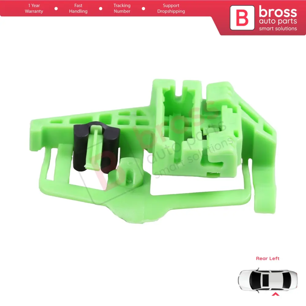 Clip Alzacristallo Posteriore Sinistro per BMW Serie 3 E90 E91 2004-2012 4/5