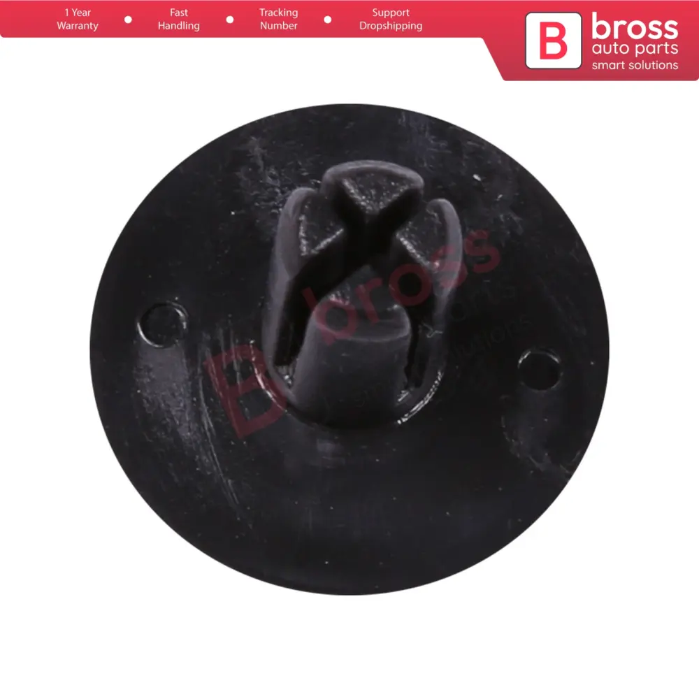 Clip Copertura Bagagliaio Nero Nylon 10 Pezzi per Mazda 13mm 5.8mm