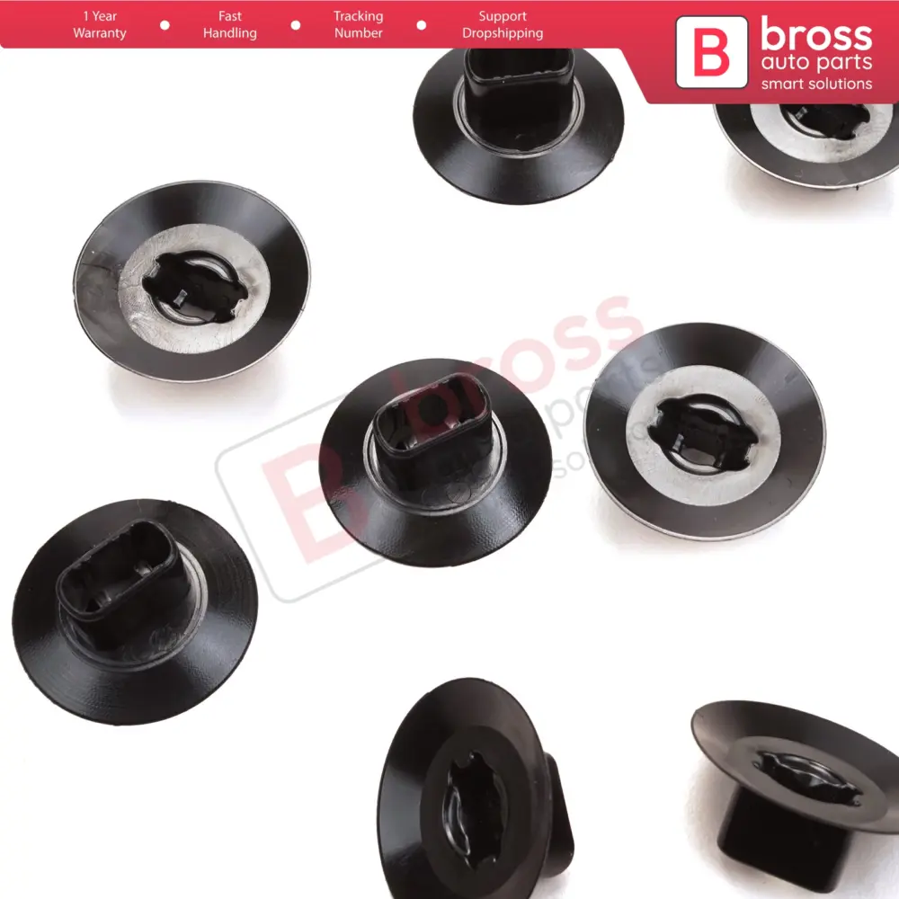 Clip Copertura Passaruota 10 Pezzi per Renault Dacia 7703081056