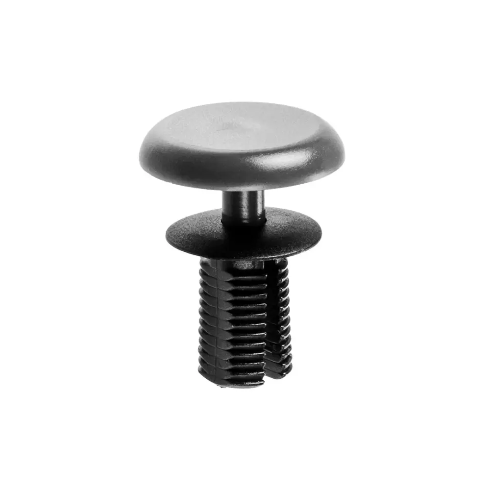 Clip di Fissaggio Pannello Interno Grigio Nero per Lada Samara 2108 - 50 Pezzi