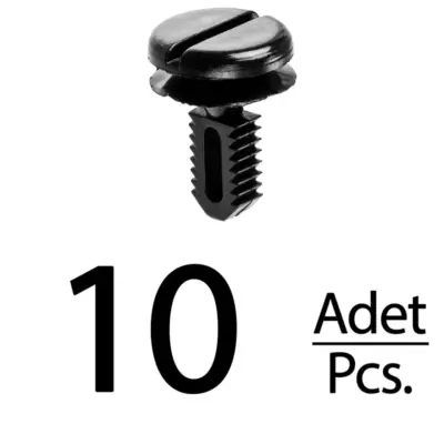 Clip di Fissaggio per BMW Serie 3 E30 E36 E93, 5 Serie E60, 7 Serie - 10 Pezzi