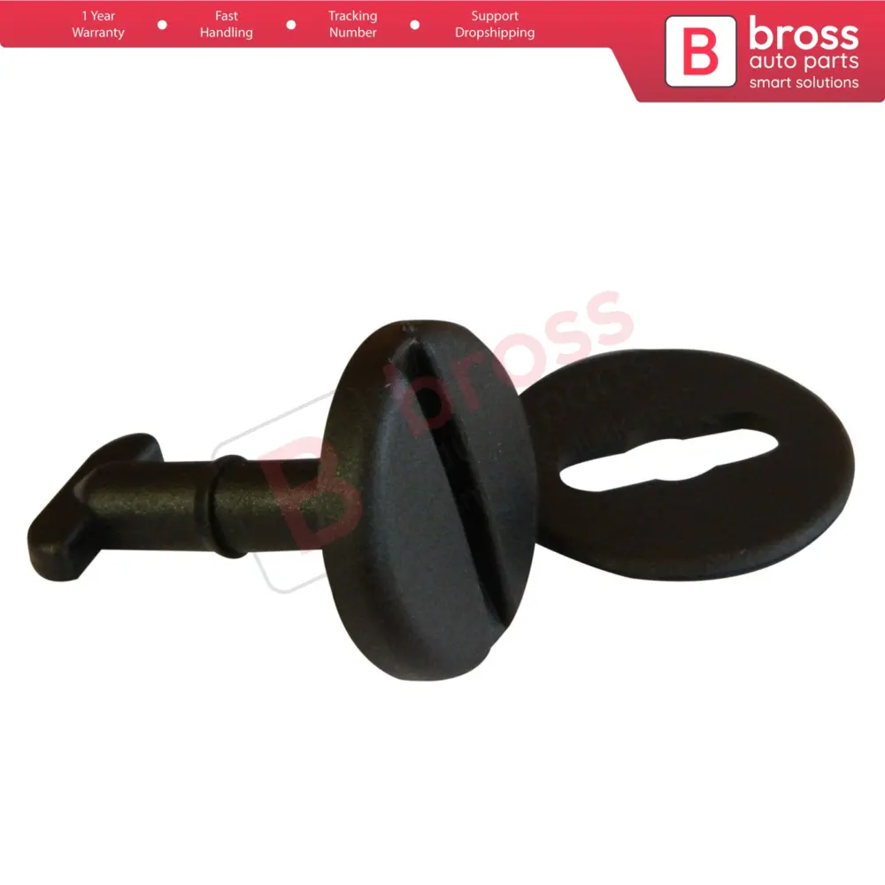 Clip e Rondella Fissaggio Tappetini Nera 10 Pezzi per BMW E83 E90 E91 E92 E93
