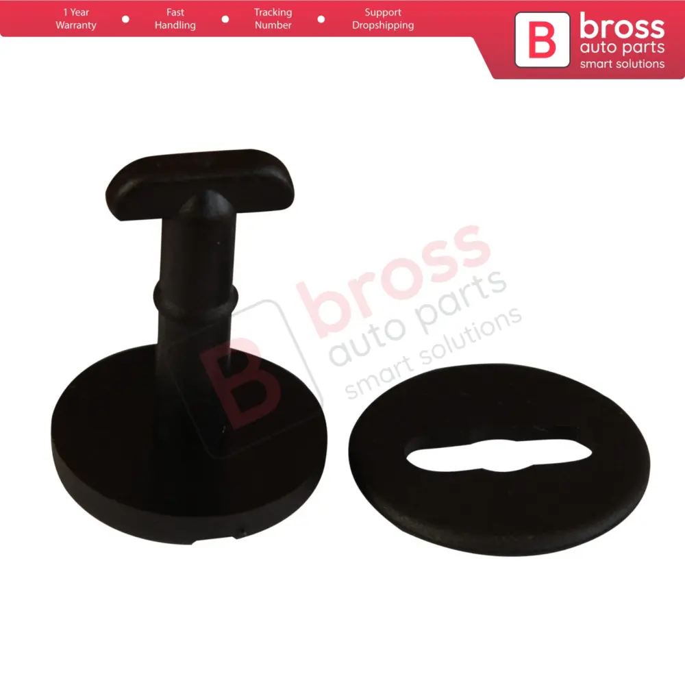 Clip e Rondella Fissaggio Tappetini Nera 10 Pezzi per BMW E83 E90 E91 E92 E93