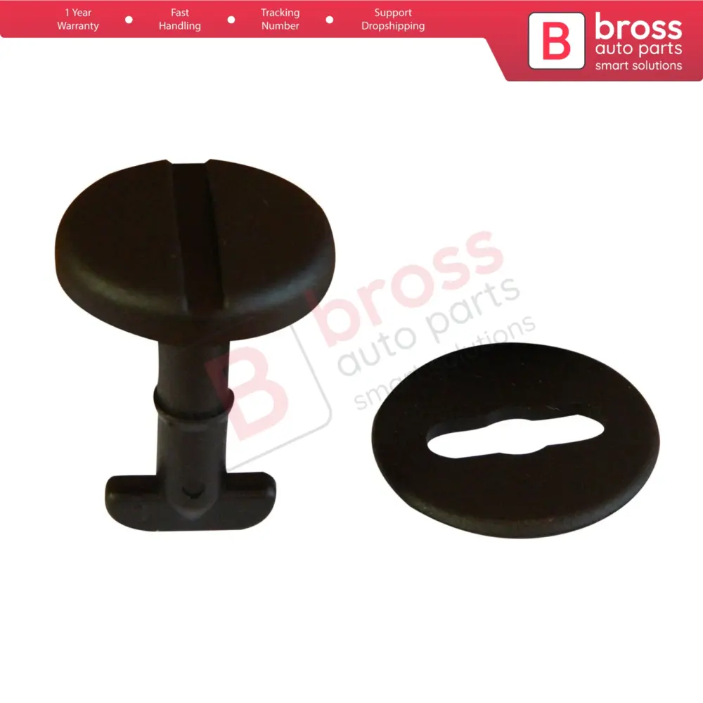 Clip e Rondella Fissaggio Tappetini Nera 10 Pezzi per BMW E83 E90 E91 E92 E93