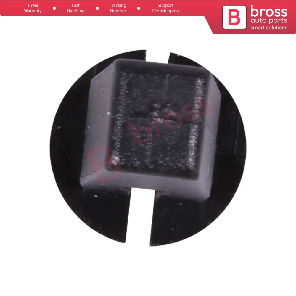 Clip Fermadado in Plastica Nere Lunghe 10 Pezzi per Volkswagen 6N0 809 966 a