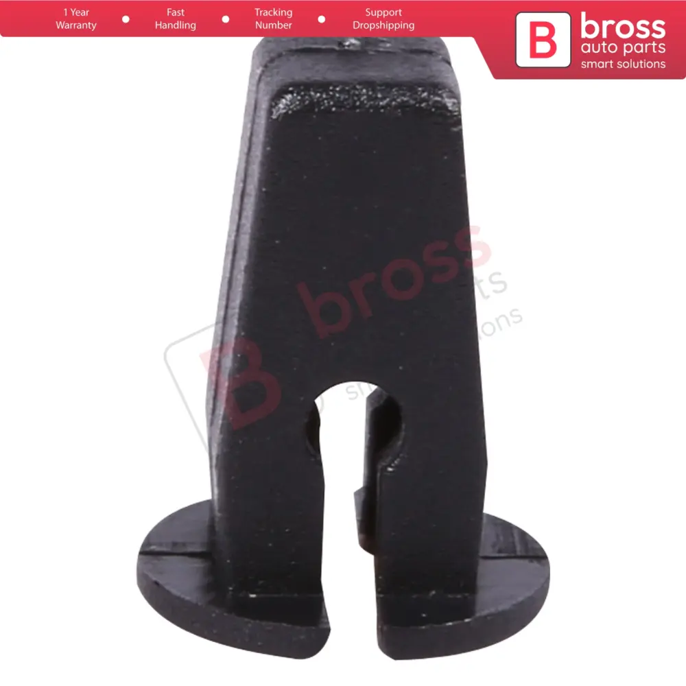 Clip Fermadado in Plastica Nere Lunghe 10 Pezzi per Volkswagen 6N0 809 966 a